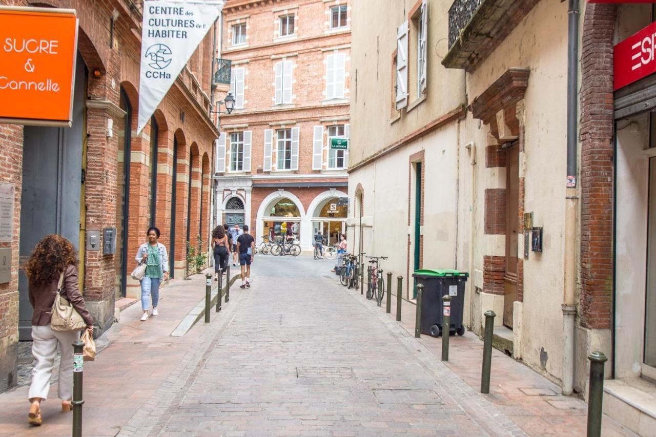 Le Petit Capitole - Studio Renove A 2 Pas Du Capitole Tuluza Zewnętrze zdjęcie